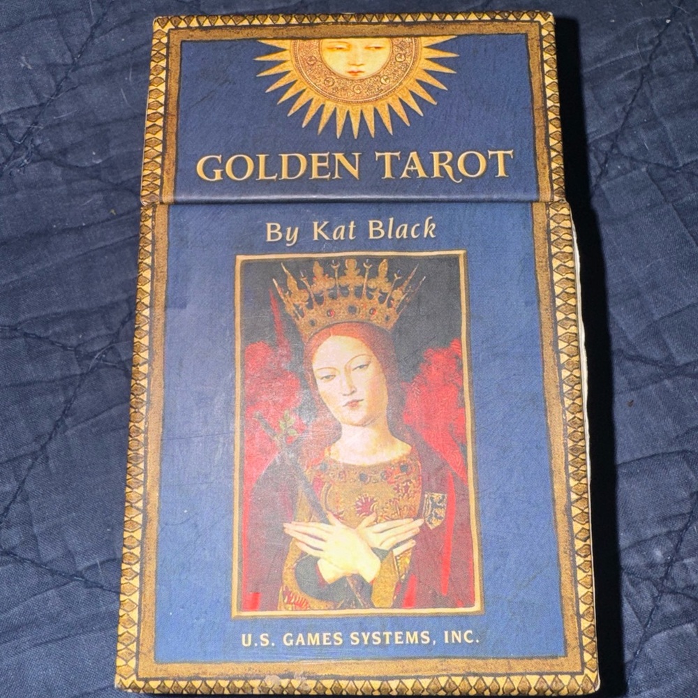 Golden Tarot Deck
